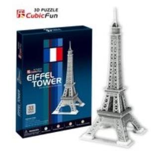 Okładka książki Puzzle 3D Eiffel Tower