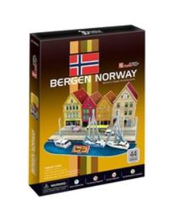 Opakowanie Puzzle 3D Port w Bergen 44