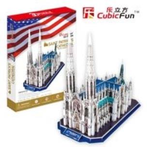 Okładka książki Puzzle 3D Saint Patrick's Cathedral