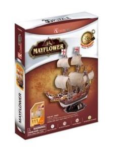 Opakowanie Puzzle 3D Żaglowiec Mayflower 111