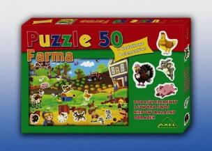 Opakowanie Puzzle 50+8 Farma