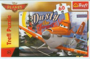 Okładka książki Puzzle 60 Dusty, do celu! Planes 2 TREFL