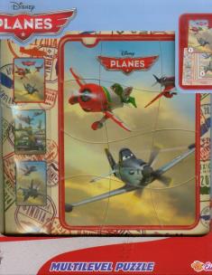 Opakowanie Puzzle drewniane 28 elementów Samoloty