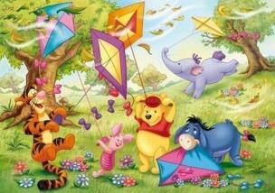 Opakowanie Puzzle dwustronne 2w1 60 Disney Kubuś Puchatek