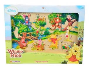 Opakowanie Puzzle Kubuś Puchatek postacie z bajki 11 elementów