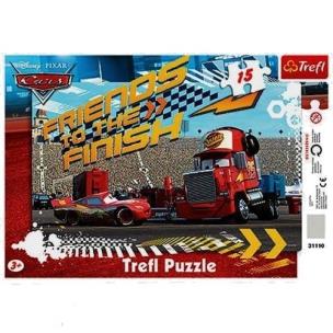 Opakowanie Puzzle ramkowe 15 Auta Zygzak i Marian TREFL