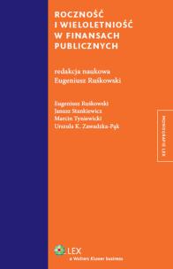 Okładka książki Roczność i wieloletniość w finansach publicznych