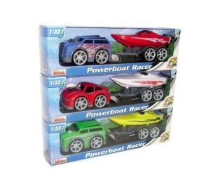 Okładka książki Samochód i przyczepa z motorówką 1:32