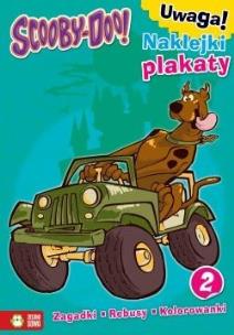 Okładka książki Scooby-Doo. Zagadki, rebusy, kolorowanki cz.2