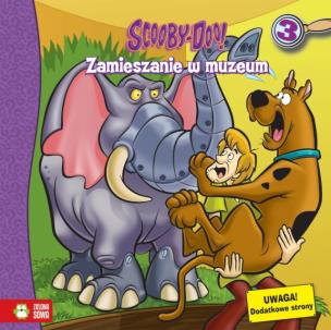 Okładka książki Scooby-Doo. Zamieszanie w muzeum cz.4