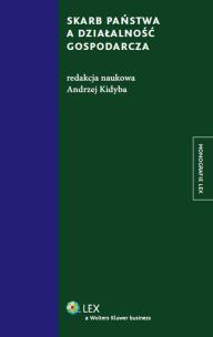 Okładka książki Skarb państwa a działalność gospodarcza