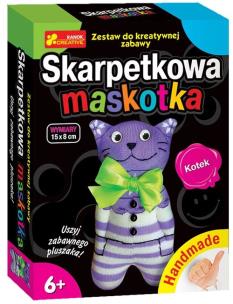 Opakowanie Skarpetkowa maskotka Kotek