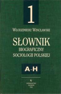Okładka książki Słownik biograficzny socjologii polskiej