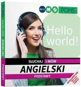 Okładka książki Słuchaj i mów Angielski Podstawy PONS