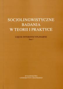 Opakowanie Socjolingwistyczne badania w teorii i praktyce