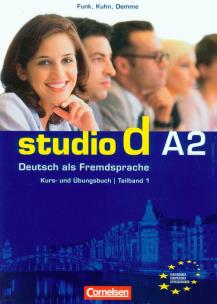 Opakowanie Studio d A2 Teilband 1 Kurs und Ubungsbuch Podręcznik z ćwiczeniami + CD