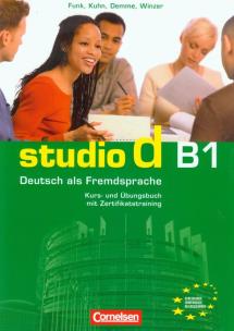 Opakowanie Studio d B1 Kurs und Ubungsbuch + CD Podręcznik z ćwiczeniami
