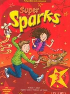 Okładka książki Super Sparks 3 CB&DVD PK PL OXFORD