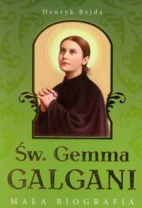 Okładka książki Św. Gemma Galgani