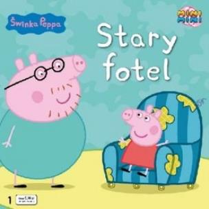 Okładka książki Świnka Peppa. Zabawy w .. 1 Stary fotel