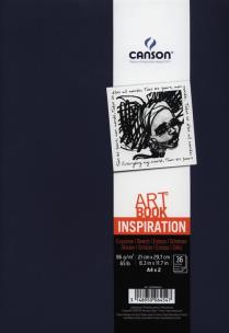 Opakowanie Szkicownik A4 Canson Artbook Inspiration 2x36 kartek granatowy