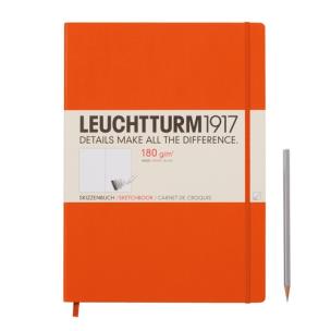 Opakowanie Szkicownik Master gładki pomarańczowy