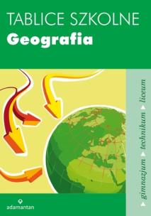 Okładka książki Tablice szkolne Geografia w.2014