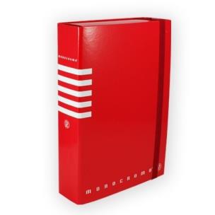 Opakowanie Teczka kartonowa z gumką B4 Pigna Monocromo grubość 3 cm mix kolorów