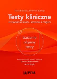 Okładka książki Testy kliniczne w badaniu kości, stawów i mięśni