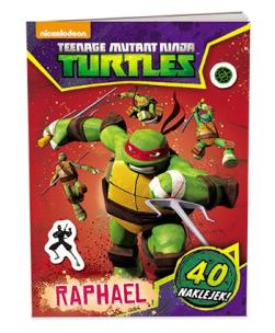Okładka książki TMNT Wojownicze Żółwie Ninja. Raphael