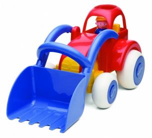 Okładka książki Traktor spychacz z figurką