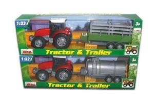 Okładka książki Traktor z naczepą 1:32