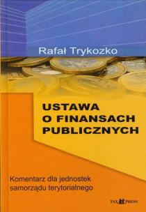 Okładka książki Ustawa o finansach publicznych