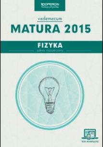 Okładka książki Vademecum 2015 LO Fizyka OPERON