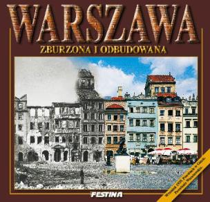 Okładka książki Warszawa Zburzona i odbudowana wer.pol