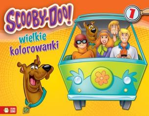 Okładka książki Wielkie kolorowanki cz.1 - Scooby-Doo