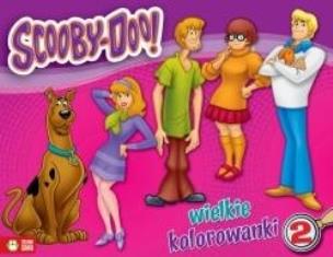 Okładka książki Wielkie kolorowanki cz.2 - Scooby-Doo
