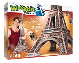 Opakowanie Wrebbit puzzle 3D 816 el La Tour Eiffel