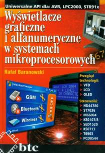 Okładka książki Wyświetlacze graficzne i alfanumeryczne w systemach mikroprocesorowych