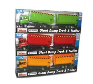 Okładka książki Wywrotka z przyczepą 1:48