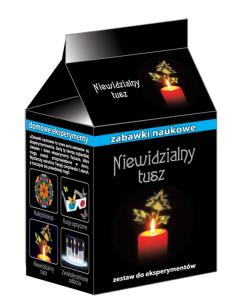 Opakowanie Zabawki naukowe - Niewidzialny tusz