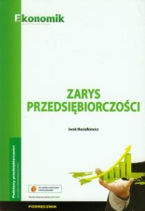 Okładka książki Zarys przedsiębiorczości podr NPP w.2012 EKONOMIK