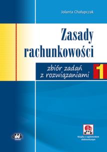 Okładka książki Zasady rachunkowości 1 zbiór zadań z rozwiązaniami