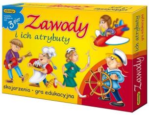 Opakowanie Zawody i ich atrybuty - gra edukacyjna