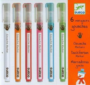 Opakowanie Zestaw markerów żelowych 6 kolorów