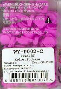 Opakowanie Zestaw pixeli rozmiar S fuksja