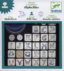 Opakowanie Zestaw ze stempelkami - Alfabet