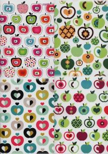 Opakowanie Zeszyt A5 Top-2000 w linie 60 kartek Owoce mix