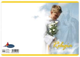 Opakowanie Zeszyt A5  w kratkę 32 kartki Religia