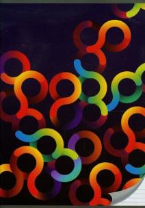 Opakowanie Zeszyt A5 w linie 96 kartek Ósemki